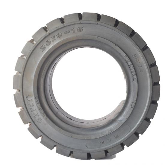 Logistics forklift solid tire