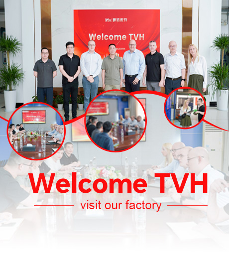 Warmly Welcome the Visit of TVH!